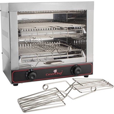 Toaster professionnel 2-niveaux - Caterchef star