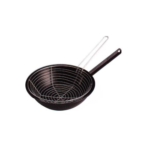 PADELLA ANTIADERENTE CON CESTELLO 29A