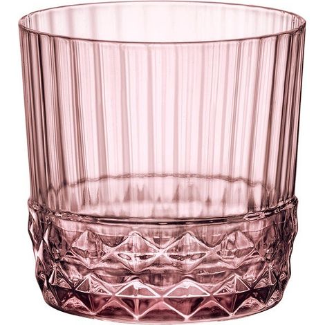 Vaso America Rocks 30 cl rosa lilac