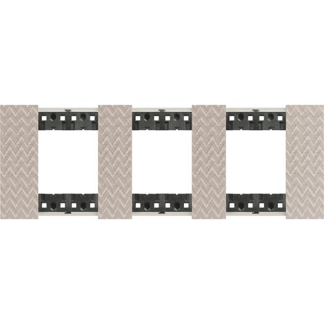 Living Now plaque pixel 3X2 modules 71V BTICINO BTKA4802M3MW