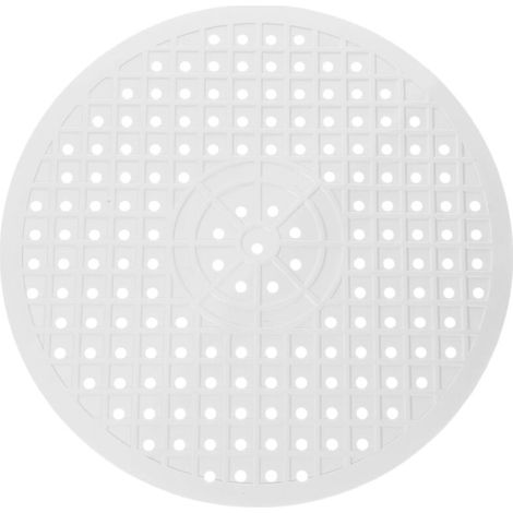 Tapis d'évier de cuisine rond en caoutchouc, tapis de drainage central, tapis de séchage de la vaisselle pour la maison (1/5)