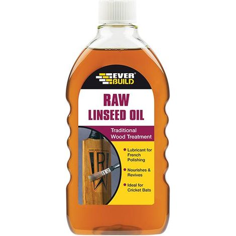 Everbuild Raw Linseed Oil 500ml