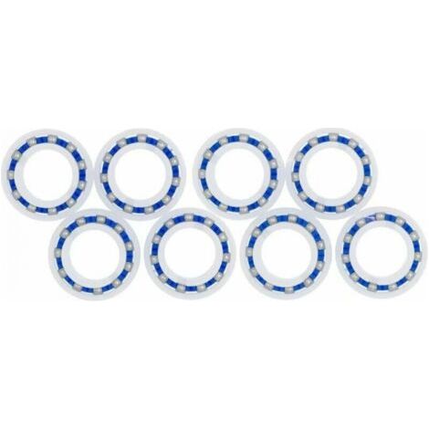 Set di 8 cuscinetti a sfera adattabili per la ruota del robot pulitore per piscine Polaris 280 180 C60 C-60, Dolaso (1/4)