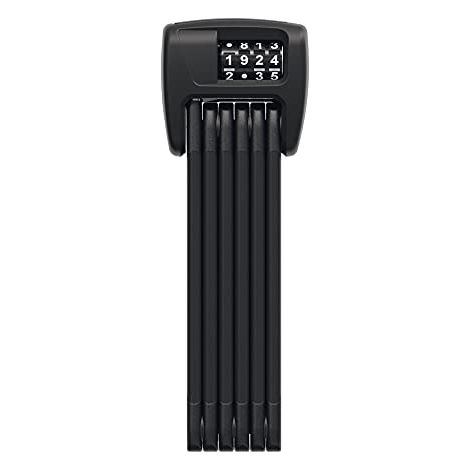 ABUS Bordo 6000C serratura pieghevole con porta lucchetto SH - a combinazione in acciaio temprato codice 4 cifre livello di sicurezza 10 lunghezza 90 cm (1/2)