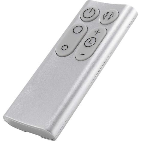 Télécommande de remplacement argentée compatible avec le purificateur d'air et ventilateur sans pales AM11 TP00