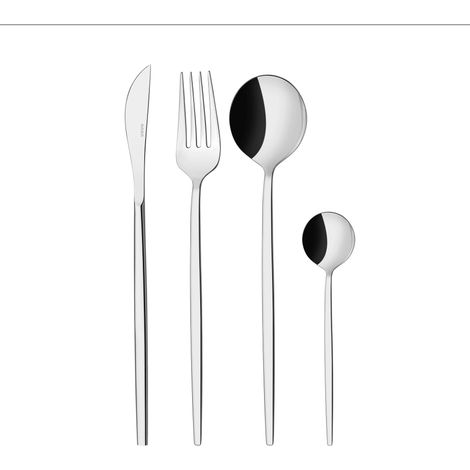 Juego de cubiertos: cuchillo, tenedor, cuchara Set 100% STAINLESS Acero Chrome (1/5)