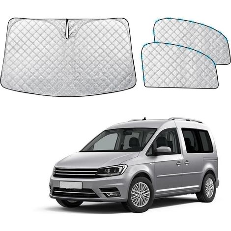 Sonnenschutz für VW Caddy, 3er Set, magnetisch, UV-Schutz (1/5)