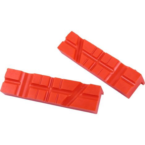 2 Pièces Bloc de pince pour étau de banc couverture étau de perceuse à colonne pince etau étau protecteur de mâchoire tampon de d'établi force magnétique Mâchoires (1/5)