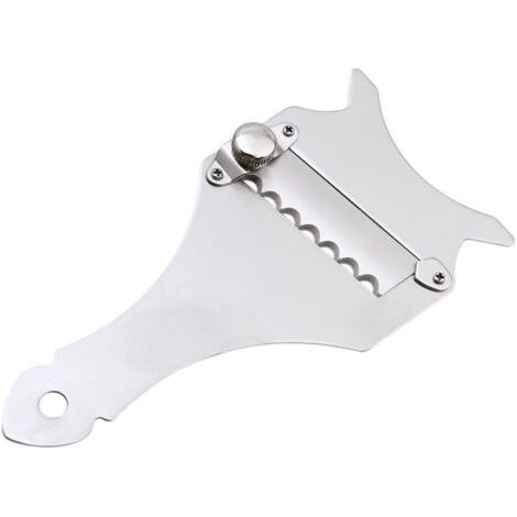 Râpe à Truffe Inox , Trancheuse Pratique Ondulés Lame Rasoir Chocolat Ustensiles, du Fromage, du Chocolat, Acier Inoxydable，1pcs (1/4)