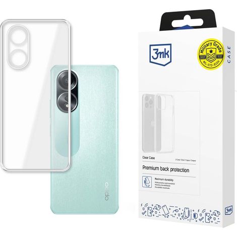 Funda transparente 3mk para Oppo A58 4G