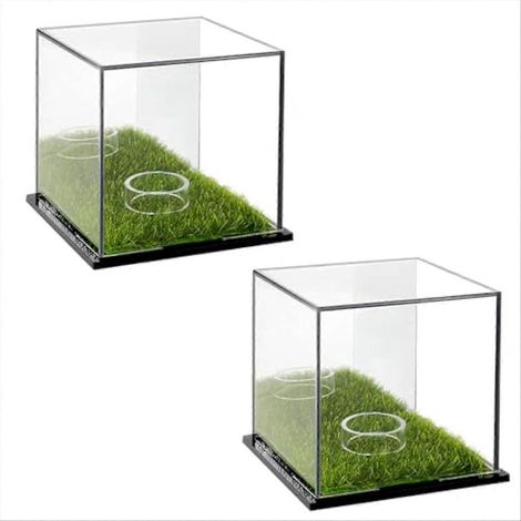 Golf-Präsentationsbox, transparenter Acrylständer mit Sockel. (1/5)