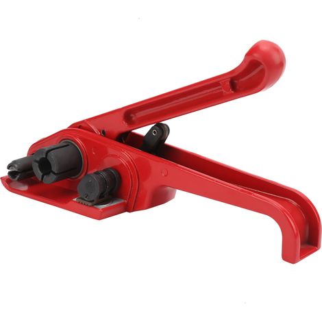 Tendeur de sangle en plastique manuel à barre de pression, machine de coupe pour feuillard de 12 à 16 mm