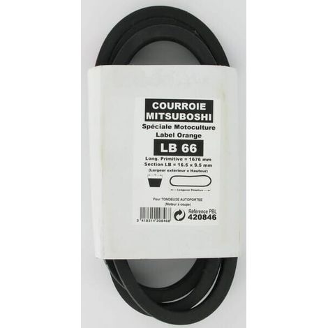 Cinghia trapezoidale LB66 Mitsuboshi MITSUBOSHI FGP420846