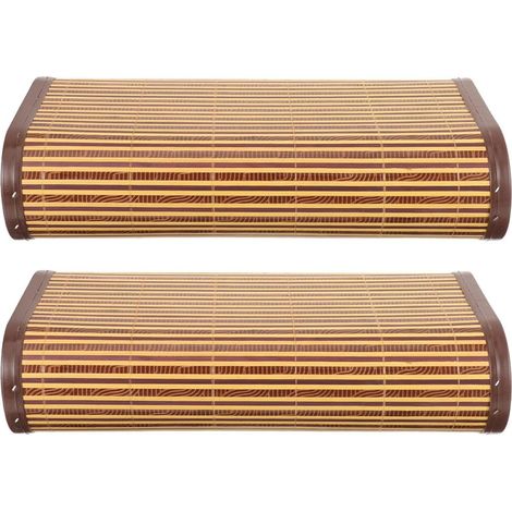Lot de 2 Oreillers Creux en Bambou Creux 40x60 Cm Oreillers Rafraîchissants Ergonomiques pour Personnes Âgées et Sommeil D’été Matériaux Anti-Transpiration Entretien Facile (1/5)