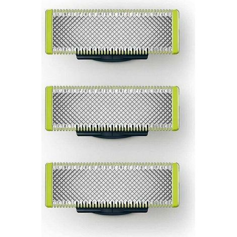 3 Ersatzklingen für Philips OneBlade – kompatibel mit allen Philips-OneBlade-Modellen, optimale Präzision für Gesicht und Körper