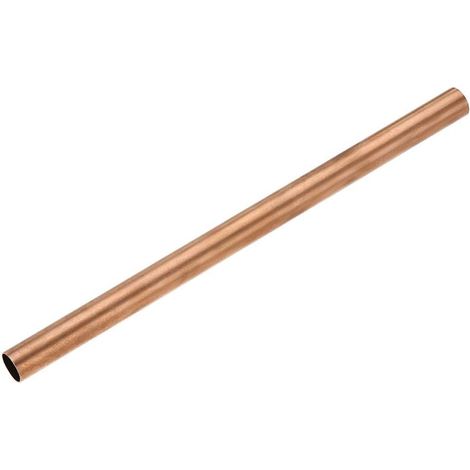 Copper Tube Round 12mm OD 11mm ID 0.5mm Wall Thickness 20cm L (1/3)