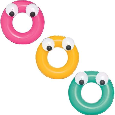 Beigne De Vie Gonflable Enfant 3-6 Ans Yeux Mobiles 61cm 3 Couleurs 36114 (1/5)