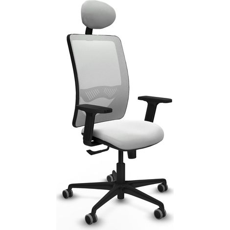 Silla piqueras y crespo Zulema negro brazos ajustables soporte lumbar (1/2)