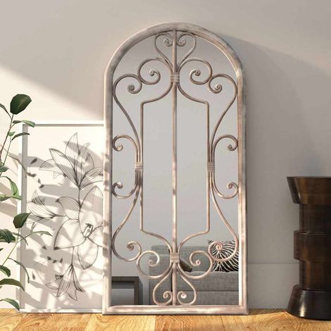 Miroir Sable Style baroque - Miroir décor 100x45 cm Fer pour utilisation à l'intérieur BV581686 - BonneVie (1/5)