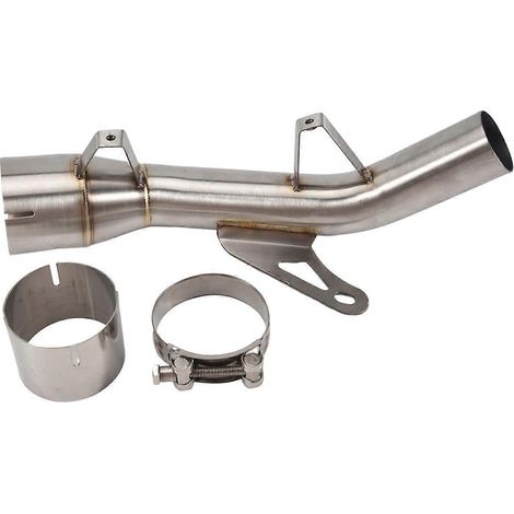 Tube d'échappement argenté pour Z900 2017-2022 (1/5)