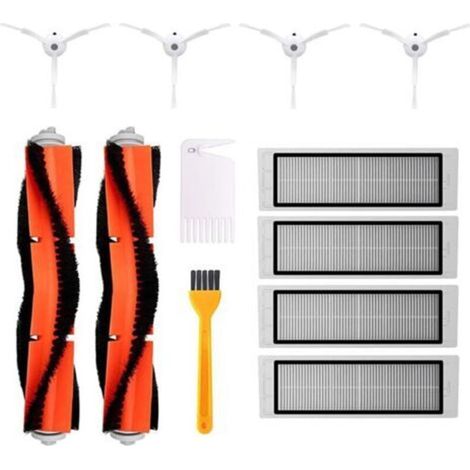 Juego de 12 accesorios para aspiradora robot, compatible con Xiaomi Roborock s50/s51, multicolor - Crezuo (1/4)