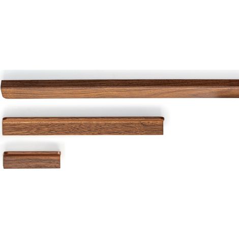 Tirador madera Flapp 0613 - C1 1056 C2 416 L 1100 mm/ nogal