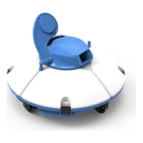BESTWAY Robot aspirateur Frisbee - Pour piscine a fond plat - 5 x 3 m (1/2)