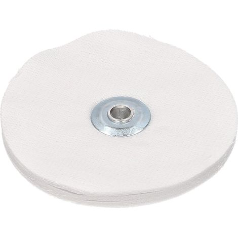 Baumwoll-Polierbürste, Durchmesser 95 mm, Dicke 5,5 mm - BIOSPACE (1/5)