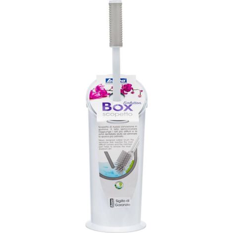 Brosse à WC "Evolution" en plastique - Blanc - H 41,5 cm - Livraison gratuite (1/2)