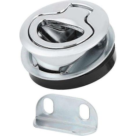 Loquet de trappe encastré en acier inoxydable marin, poignée de trappe de bateau, verrou de panneau, poignée de traction encastrée - (1/5)