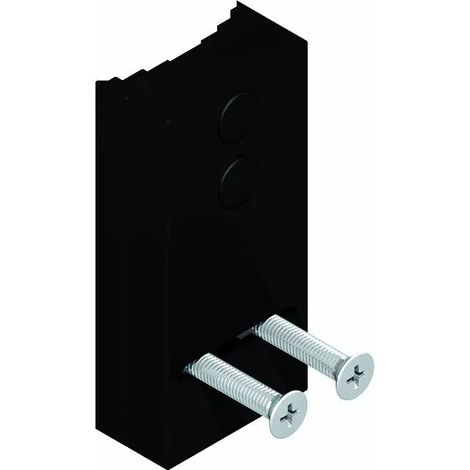 Ferrure Cale de Verrou - LA CROISEE D.S - Cale de verrou pour profil bombé - Noir 9005