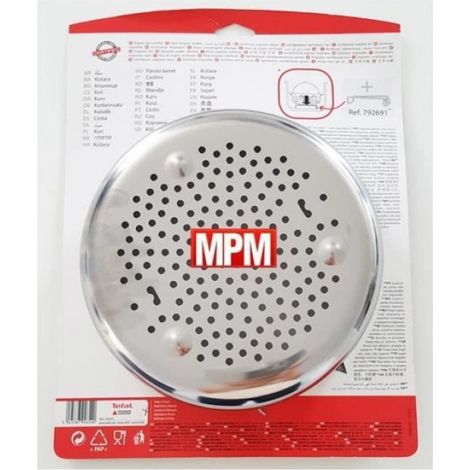 Panier Autocuiseur - Inox - Pour Autocuiseur 8 L - Diamètre Intérieur Cuve 253 Mm - 1 Pièce (1/3)