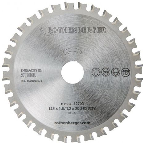 ROTHENBERGER DURACUT St, Lame de scie en acier - 1500003673 (1/2)