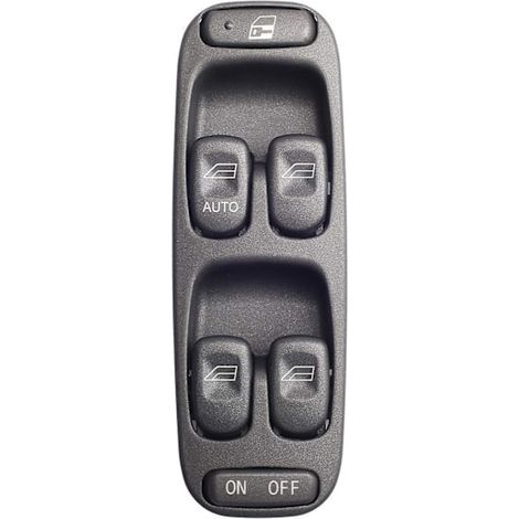 Pour V70 S70 XC70 1998-2000 Främre Vänster Elektrisk Fönsterhiss Huvudbrytare 8638452 (1/5)