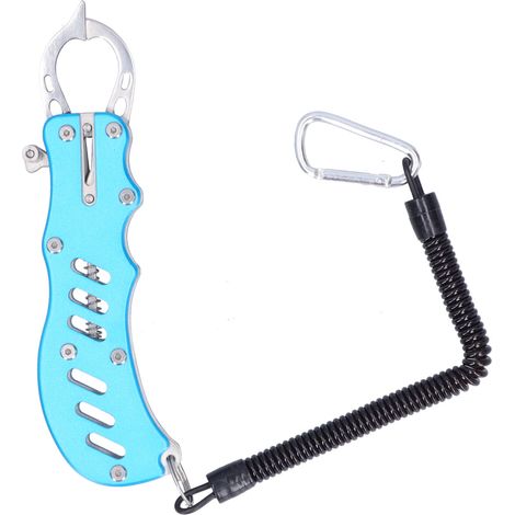 Pince à poisson 17cm – acier inoxydable – pince lèvres – corde main – pêche mer / plein air – 21833