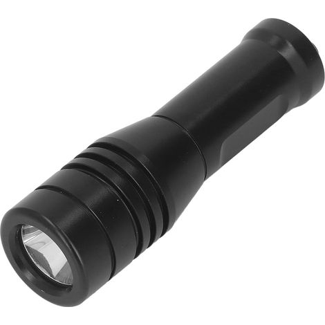 Lampe torche de plongée LED en alliage d'aluminium, étanche IPX8, lumière blanche 800 lumens, idéale pour les sports sous-marins. (1/5)