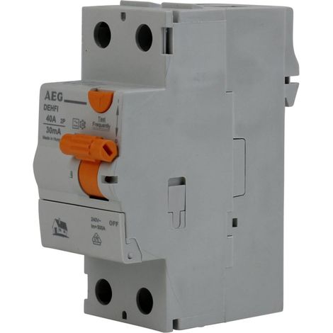 Fehlerstrom-Schutzschalter 2p 40A 30mA