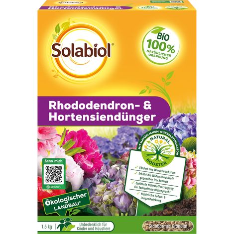 Solabiol Rhododendron- & Hortensiendünger - 1,5 kg (1/5)