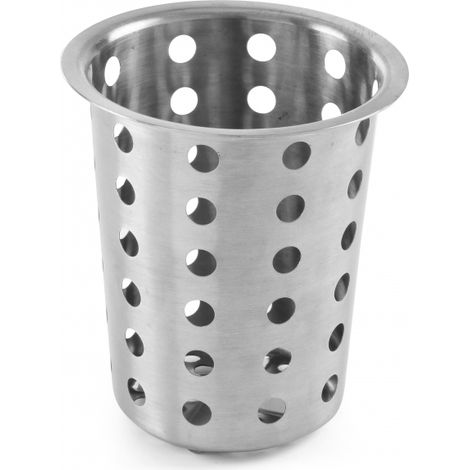 Bac à couverts en acier, diamètre 97 mm - Hendi 552490 (1/3)