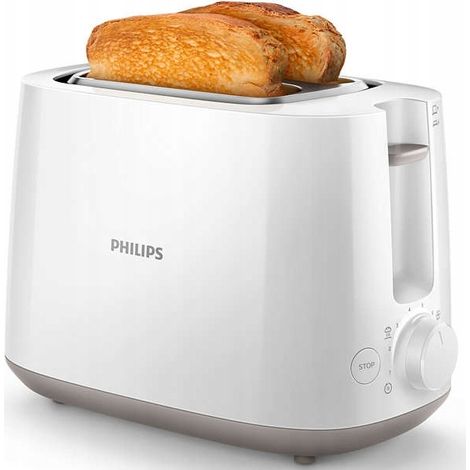 Grille-pain Philips HD 2581/00 900 W, décongélation 2 tranches (1/5)