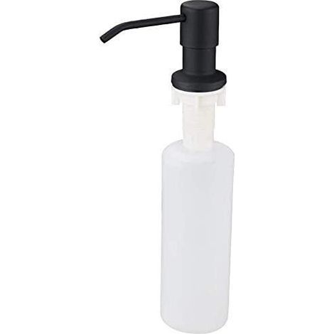 500-ml-Seifenspenderpumpe, schwarz, für die Küchenspüle (1/4)