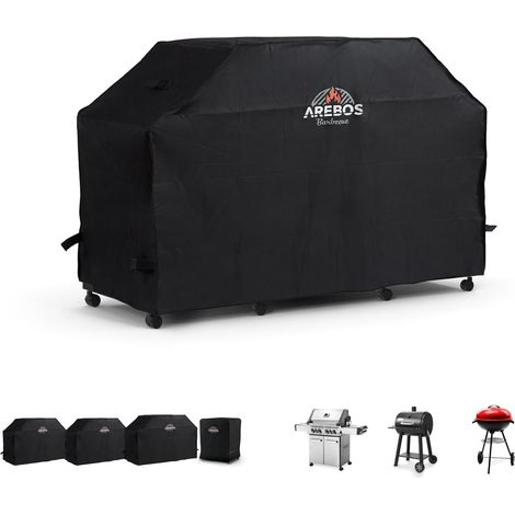 AREBOS BBQ Couvercle de gril hotte Housse de protection contre la pluie gazgril (1/5)