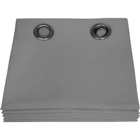 Rideaux Dream ete couleur Gris stratus 135X250