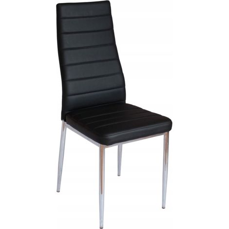 Chaise noire DC2-001 (1/3)