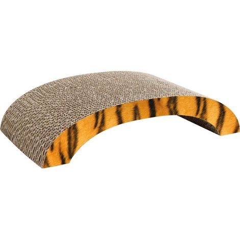 Un griffoir Pont en Carton 40 x 20 x H. 9 cm, Mawimbi bridge - animallparadise (1/5)