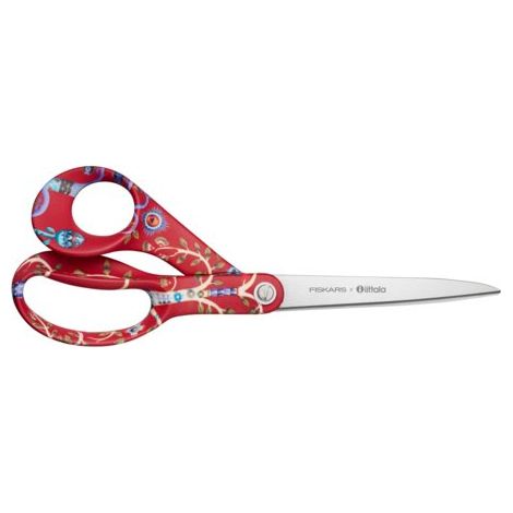 Ciseaux multi-usages droitier 21cm rouge - Fiskars - 1071491