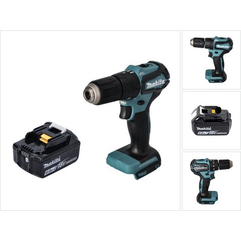 Trapano avvitatore a percussione a batteria Makita DHP 483 G1 18 V 40 Nm Brushless + 1x batteria 6,0 Ah - senza caricabatterie