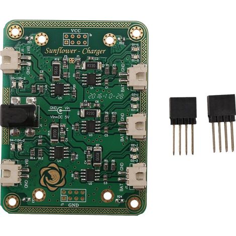 Modulo di ricarica per batterie agli ioni di litio, modulo multicanale portatile, modulo Sunflower TP4056 (1/2)