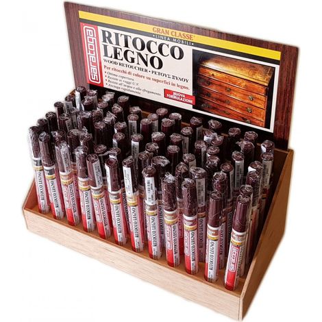 Pennarello Saratoga Paint Legno Noce Scuro (1/4)