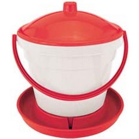 2PZ ABBEVERATOIO SERBATOIO RAPID CLEAN PER POLLI - lt.12, cm.36x36x69h